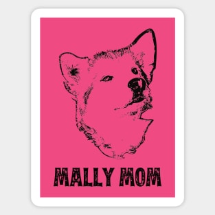 Mally Mom - Malamute Mom Sticker